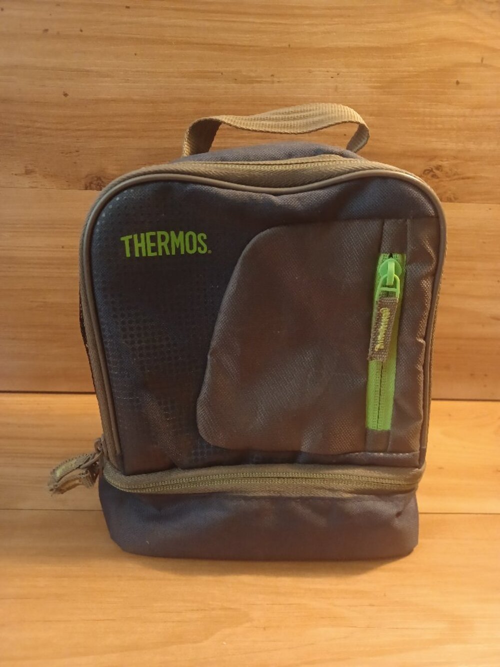 Thermos Insulated Lunch Bag Zip On Top  Opening
